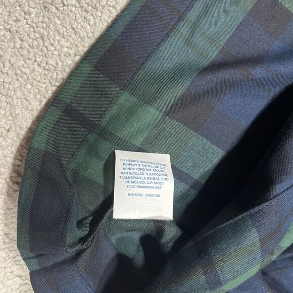 Polo Ralph Lauren Pajama Shirt Mens Large Sleepwear Plaid Comfy Cozy Cabin NWT - Picture 7 of 14